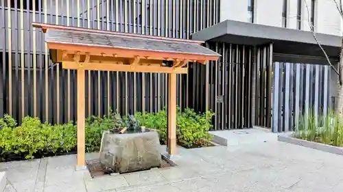 駒込妙義神社の手水舎