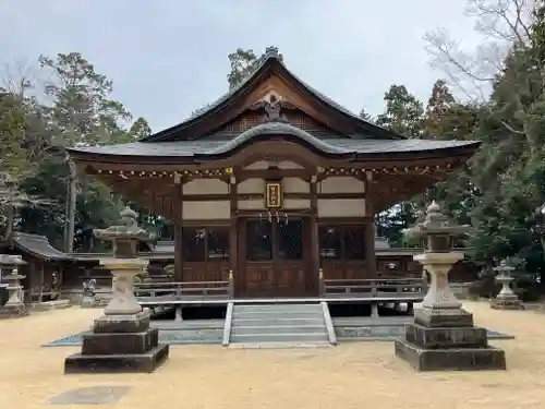 勝手神社の本殿