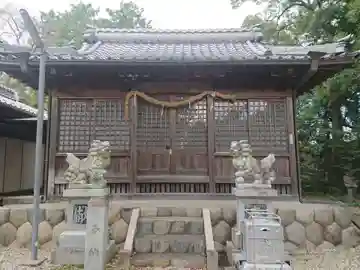 八幡神社の本殿・本堂