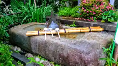 徳王稲荷社・金刀比羅社の手水舎