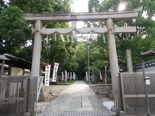 刺田比古神社の鳥居