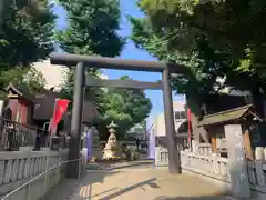 高円寺氷川神社の鳥居