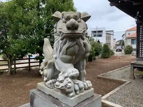 加茂神社の狛犬