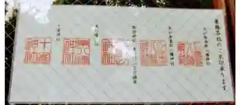 東八幡神社の御朱印 2023年02月