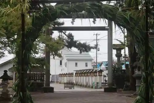 北宮諏方神社の景色