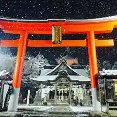 柏原八幡宮の鳥居