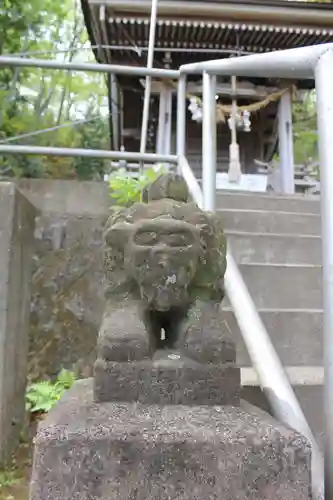 藤原比古神社の狛犬