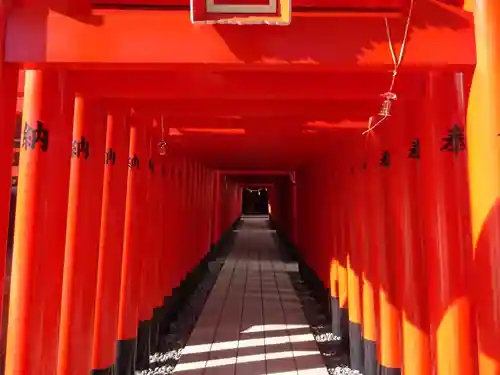 東京羽田 穴守稲荷神社の鳥居