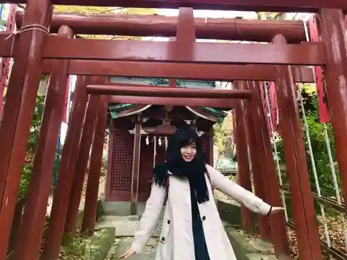 安積國造神社の鳥居