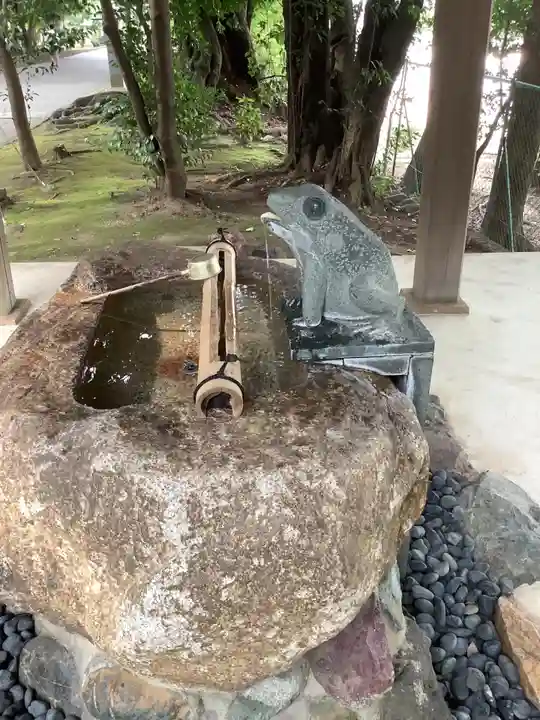両社宮神社(宮町)の手水舎