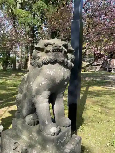 古四王神社の狛犬