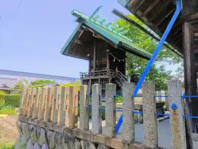 神明社（萩原町東宮重）の本殿・本堂