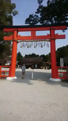 賀茂別雷神社（上賀茂神社）の鳥居