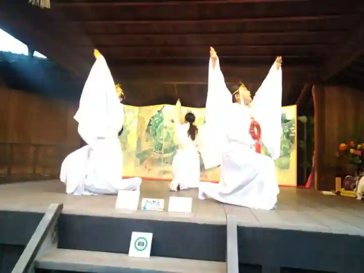 阿智神社の神楽