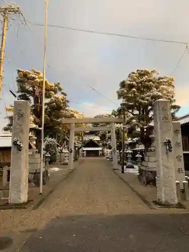 宇都宮神社の鳥居