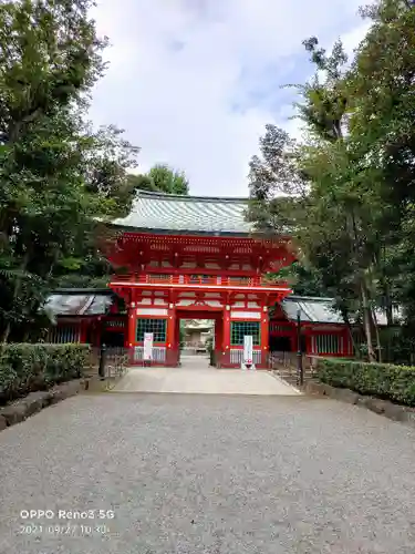 井草八幡宮の山門