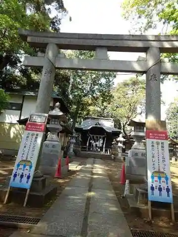 久我山稲荷神社の鳥居