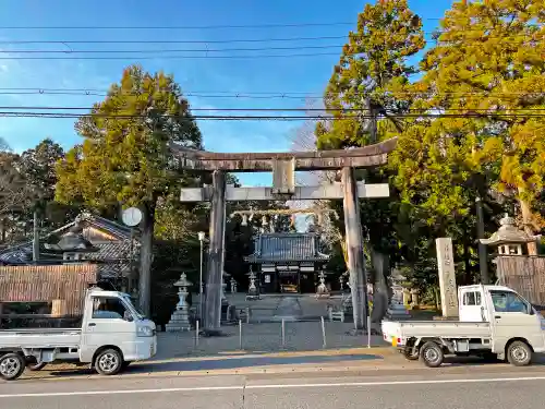 阿自岐神社の鳥居