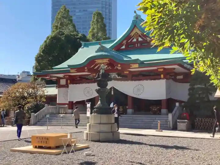 日枝神社の本殿・本堂