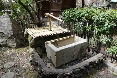 菅大臣神社の手水舎