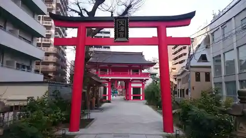 成子天神社の鳥居