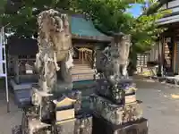 四所神社の狛犬