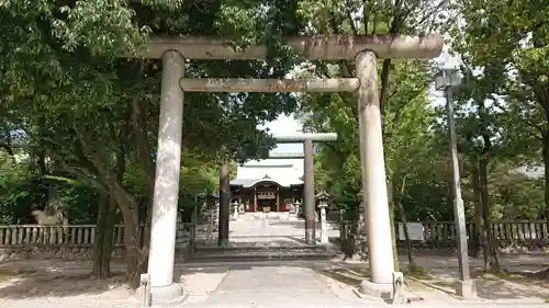 溝旗神社（肇國神社）の鳥居