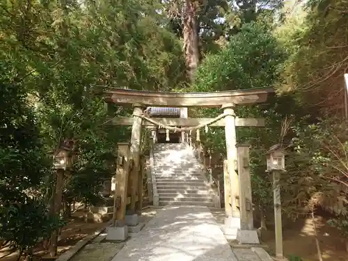 田間神社の鳥居