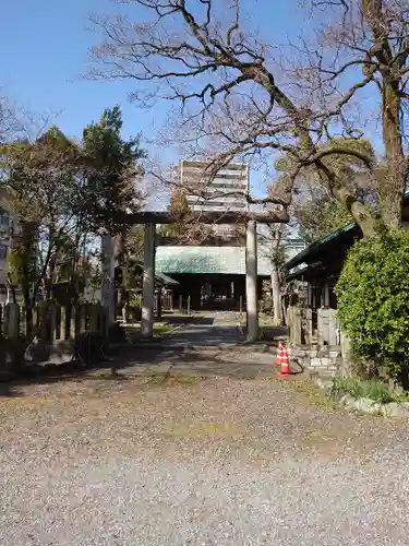 濃飛護國神社の鳥居