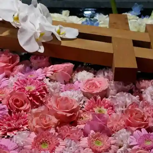 帯廣神社の手水舎