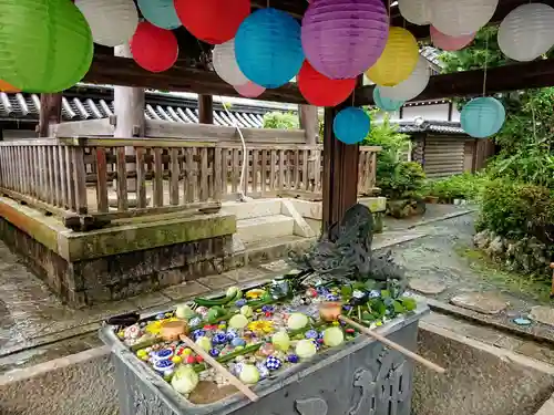 柳谷観音　楊谷寺の手水舎