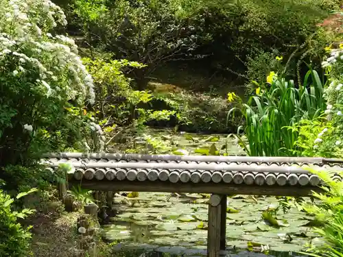 天台宗　長窪山　正覚寺の庭園