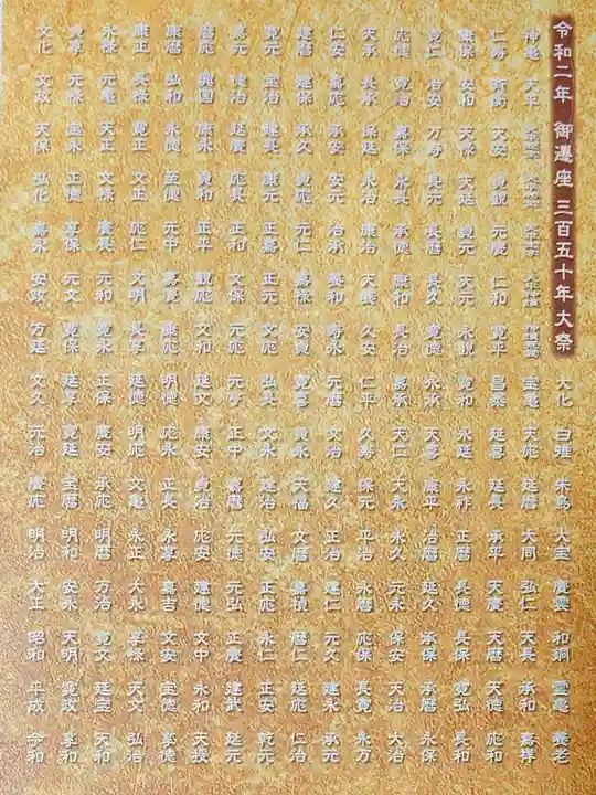 田無神社の授与品その他