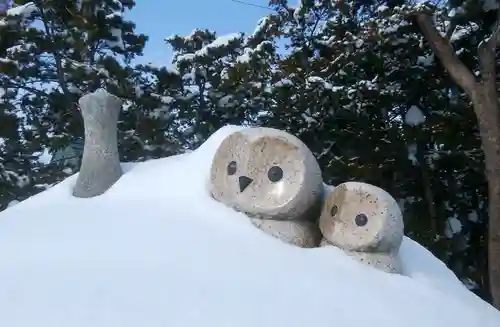 栗沢神社の狛犬