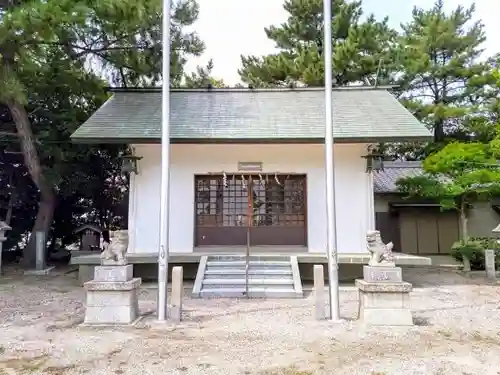 愛宕社の本殿・本堂