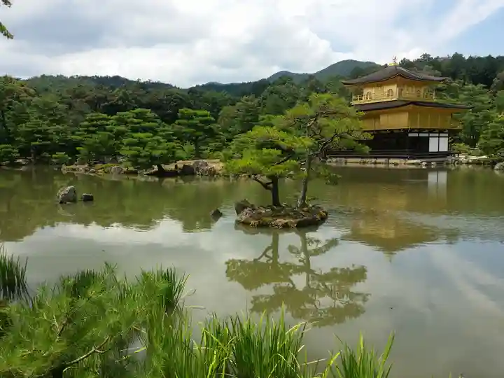 鹿苑寺(金閣寺)の庭園