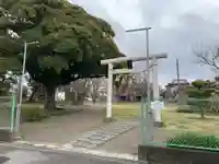 白幡神社の鳥居
