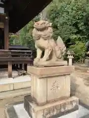 弓弦羽神社の狛犬