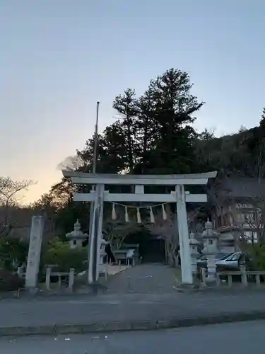 高瀧神社の鳥居