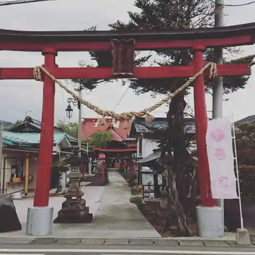 大鏑神社の鳥居