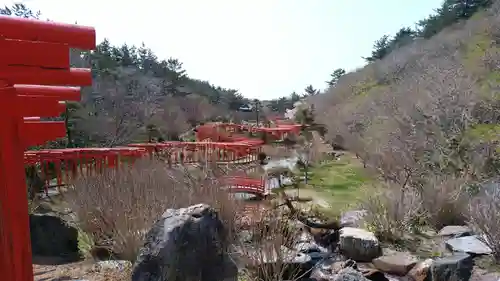 高山稲荷神社の景色