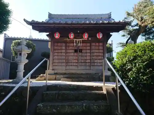 中吉田津嶋神社の本殿・本堂
