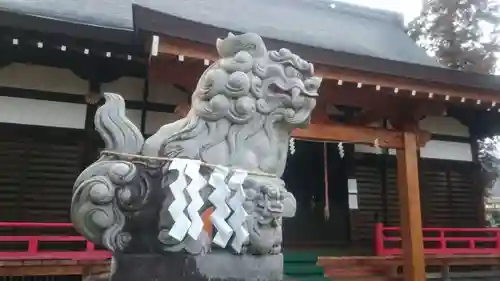 甲斐奈神社の狛犬