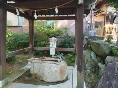 志氐神社の手水舎