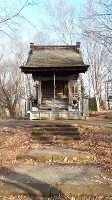 旧信濃神社の本殿・本堂