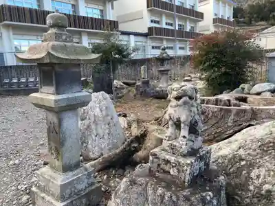 葛倉神社の狛犬