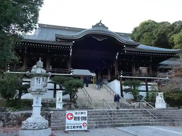 近江神宮の本殿・本堂