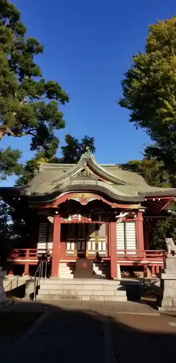 柴又八幡神社の本殿・本堂