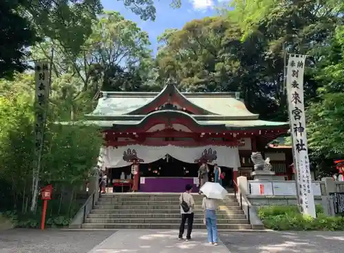 來宮神社の本殿