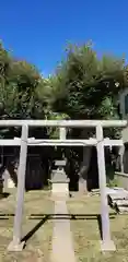 本一色天祖神社の鳥居